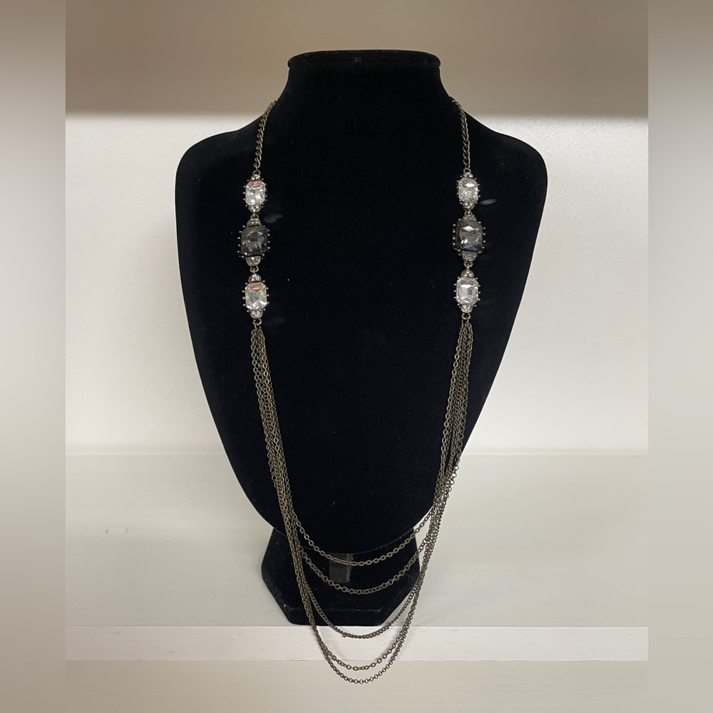 Layered chain necklace